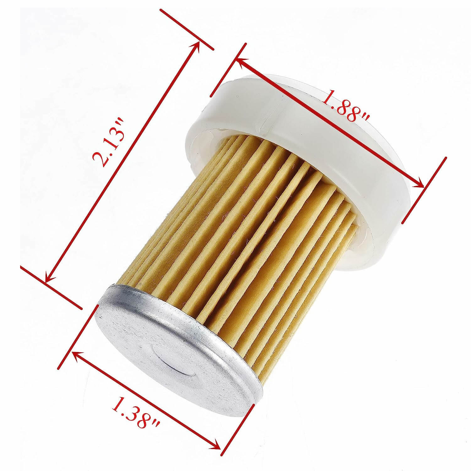 4X Fuel Filter with O-Ring for Kubota L3200 L3400 L2501 L2800 L3200 L3700 L3800