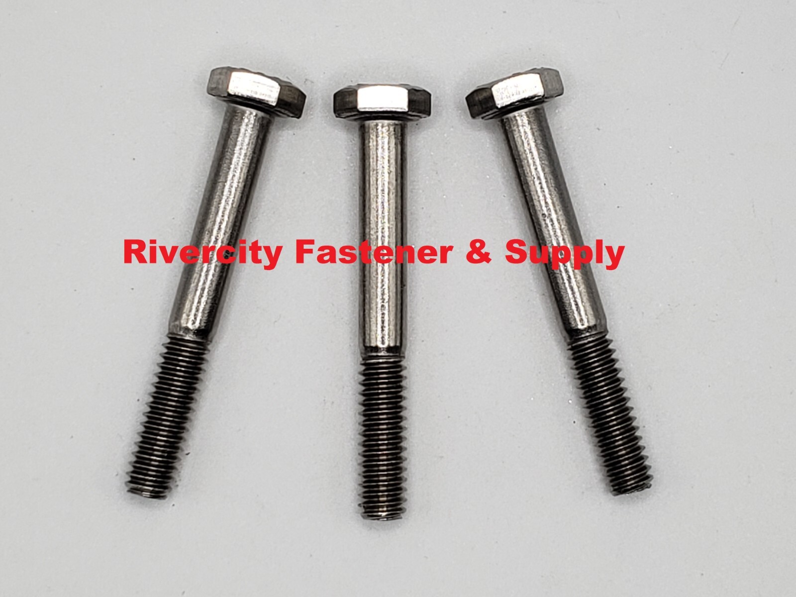1/4-20×2 Stainless Steel Hex Head Cap Screws 1/4X20x2 Bolts 1/4-20 x 2