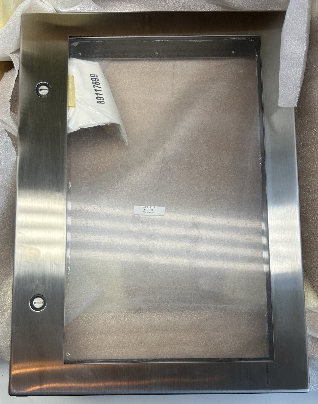 HOFFMAN AWDH2420N4SS Stainless Steel Hinged Window Cover Enclosure