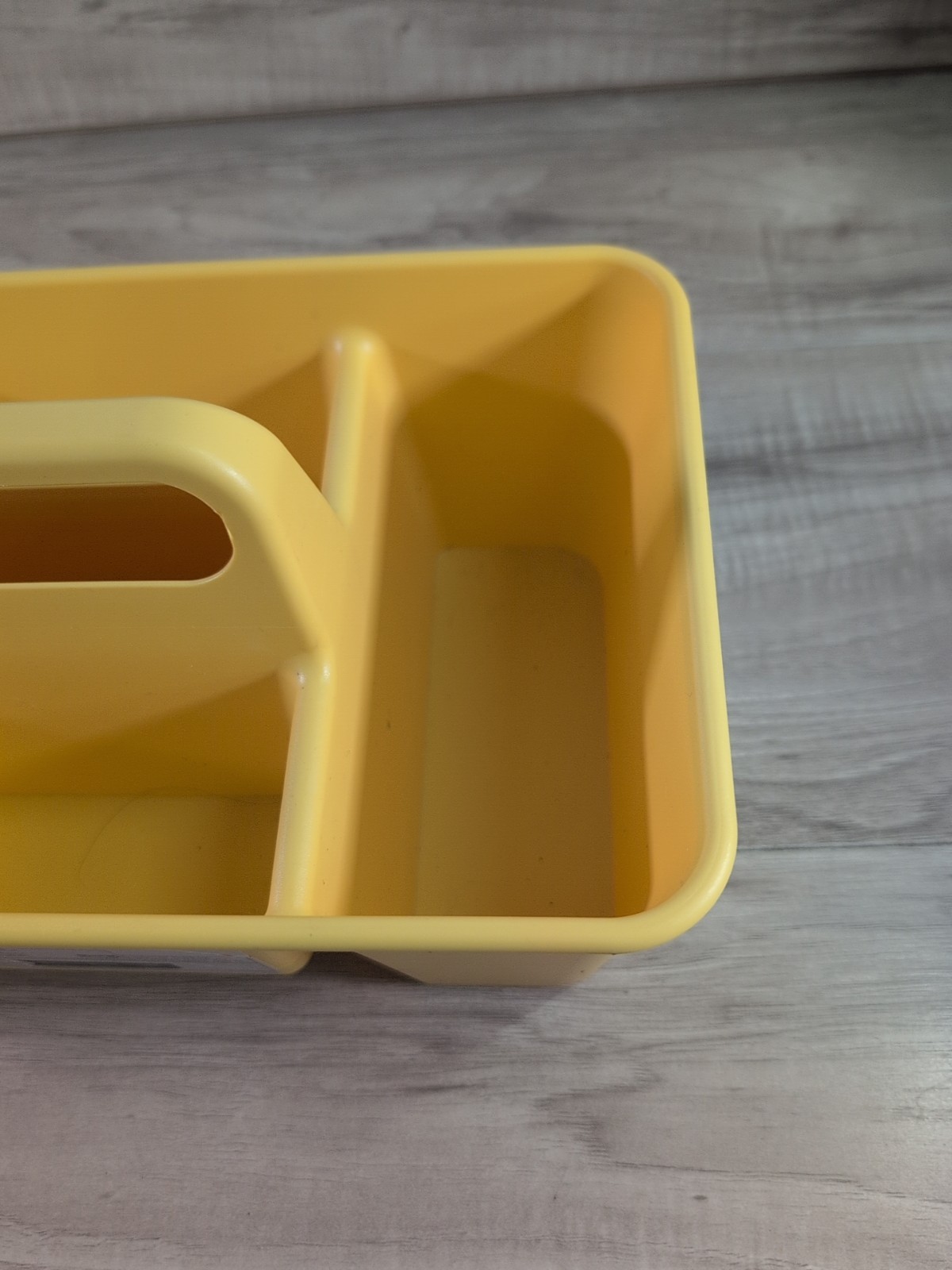 Vintage IKEA STACKSTOD Desk organizer Made in India In Yellow Color