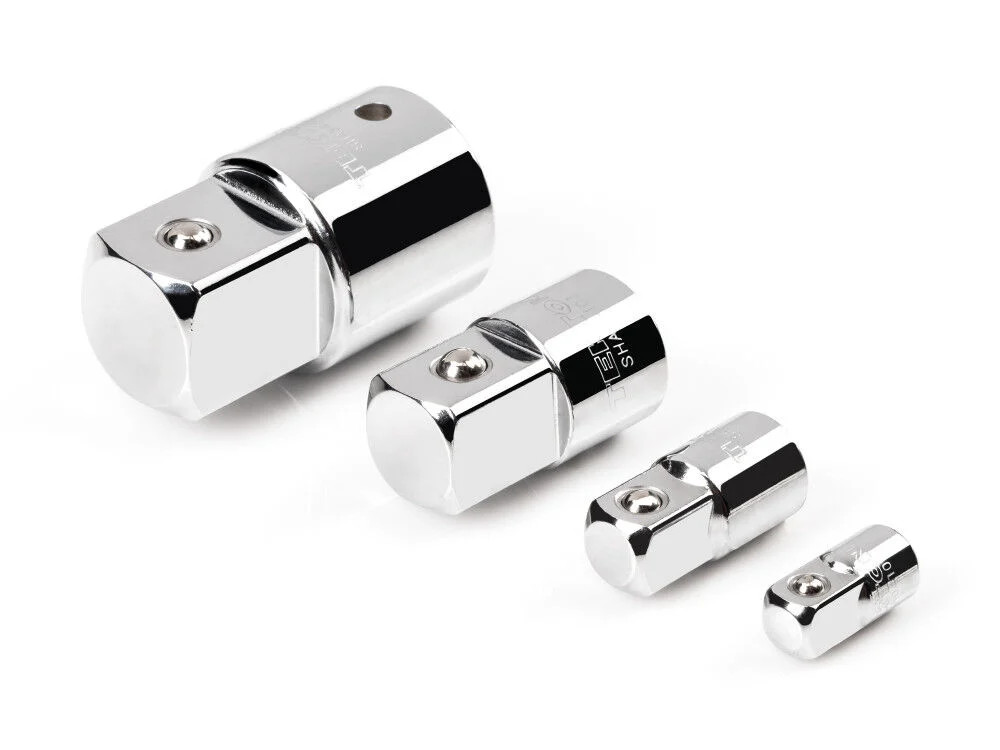 Tekton 1/4, 3/8, 1/2, 3/4 Inch Drive Adapter Set, 4 Pieces