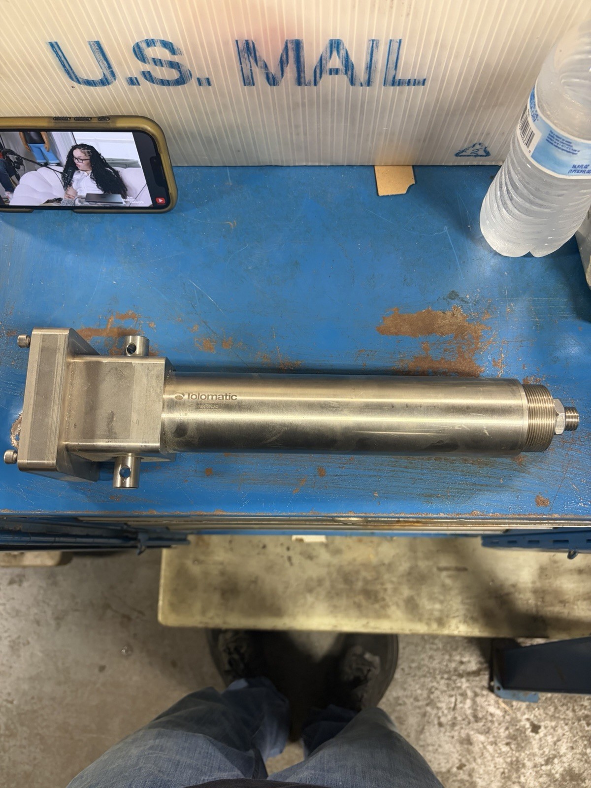 Tolomatic ERD20BNM10SM153LMIAMI3D1A1TRRSS1CR57LUB Linear Actuator USED