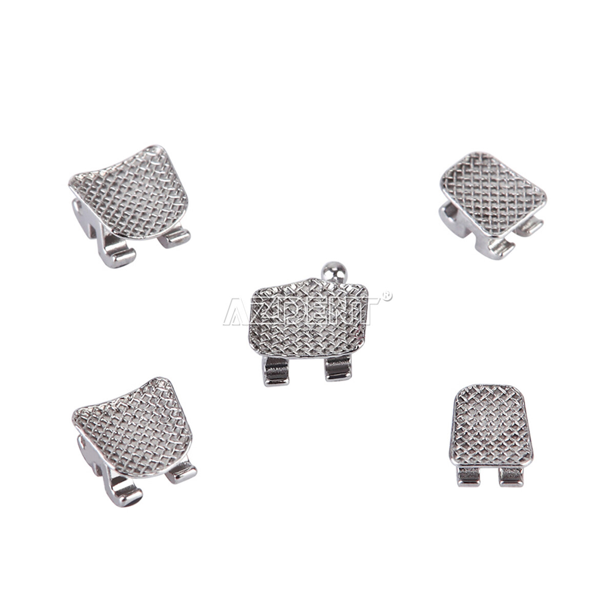Dental Orthodontic Metal Brackets Braces Mini/Standard Roth/MBT 022/018 AZDENT
