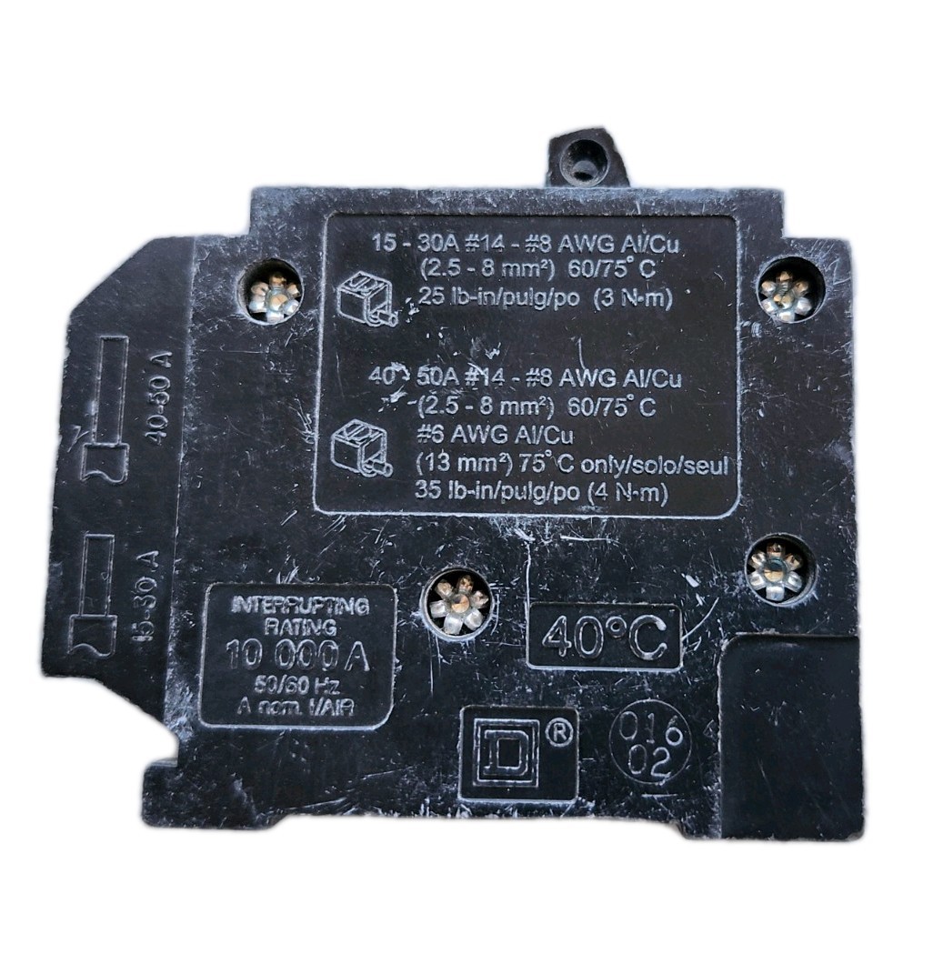 HOMT Square D Single-Pole Tandem Circuit Breaker 2-20 Amp
