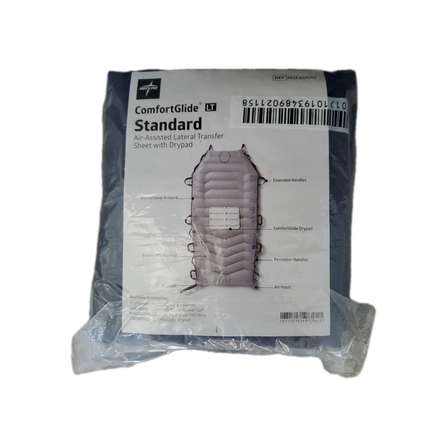 Medline MSC60042 Comfort Glide LT Lateral Transfer Sheet Patient Lift 40×80″ NEW