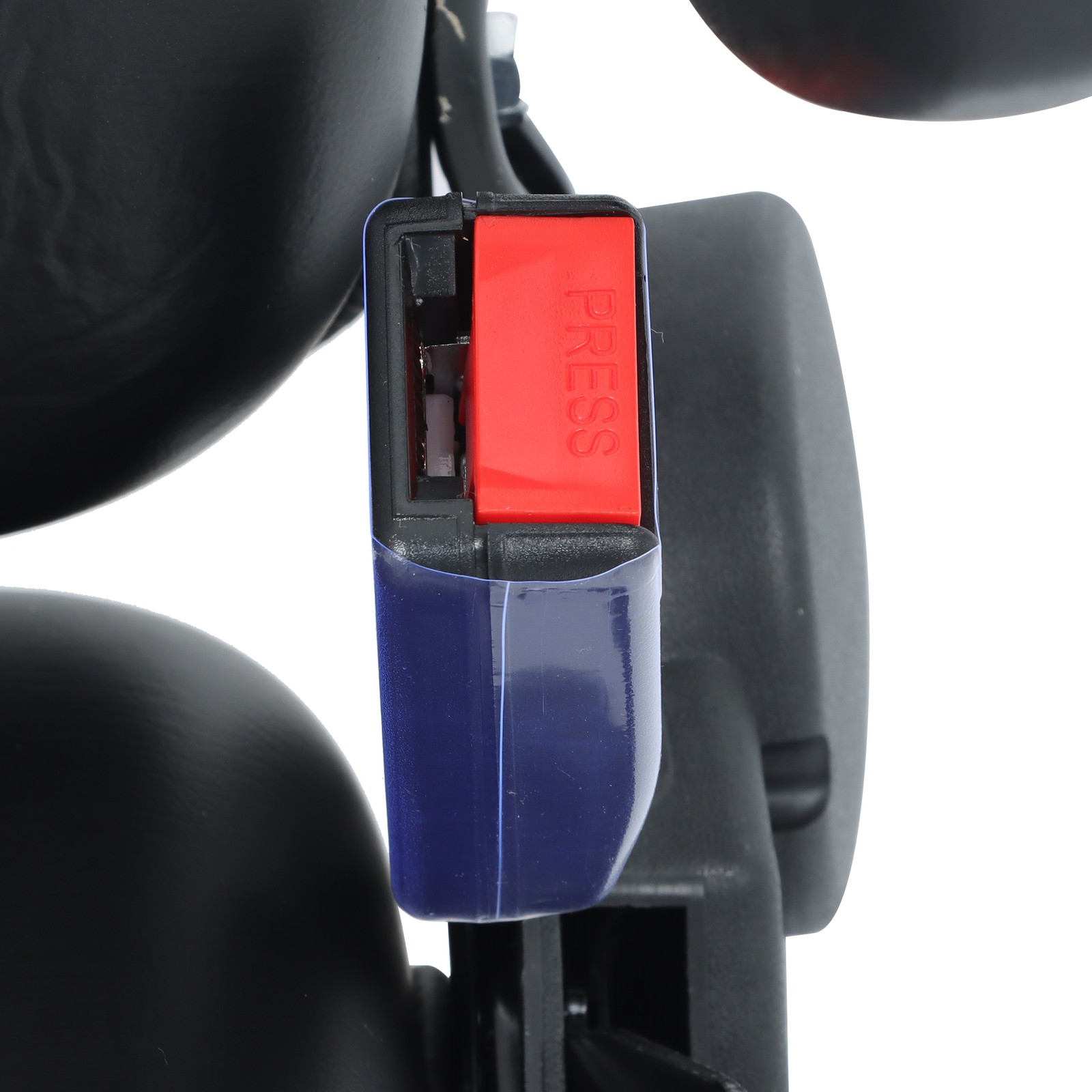 Suspension Adjustable Forklift & Tractor Seat Backrest Armrest Safety Belt