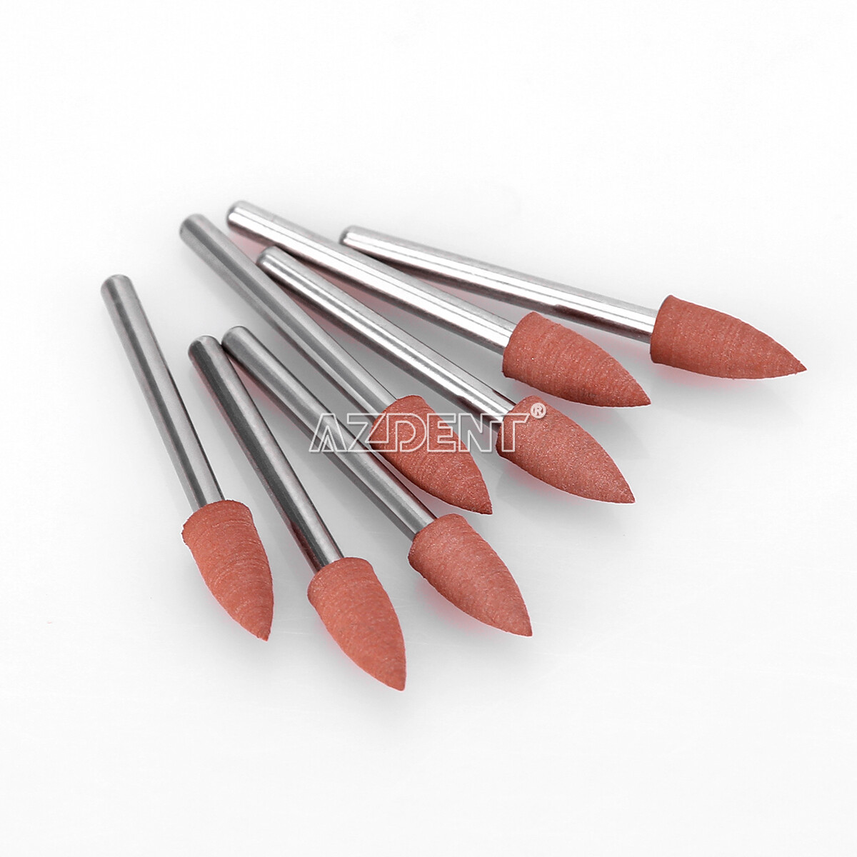 Dental 12pcs/kit Brownie Polishers Friction Grip FG Burs Mini Points 1.6mm 0413