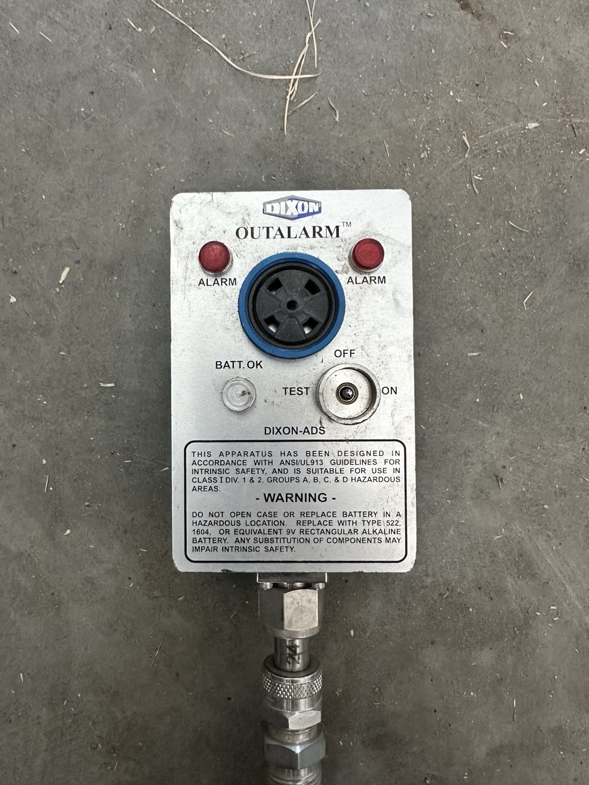 Dixon ADS Outalarm Liquid Level Sensor