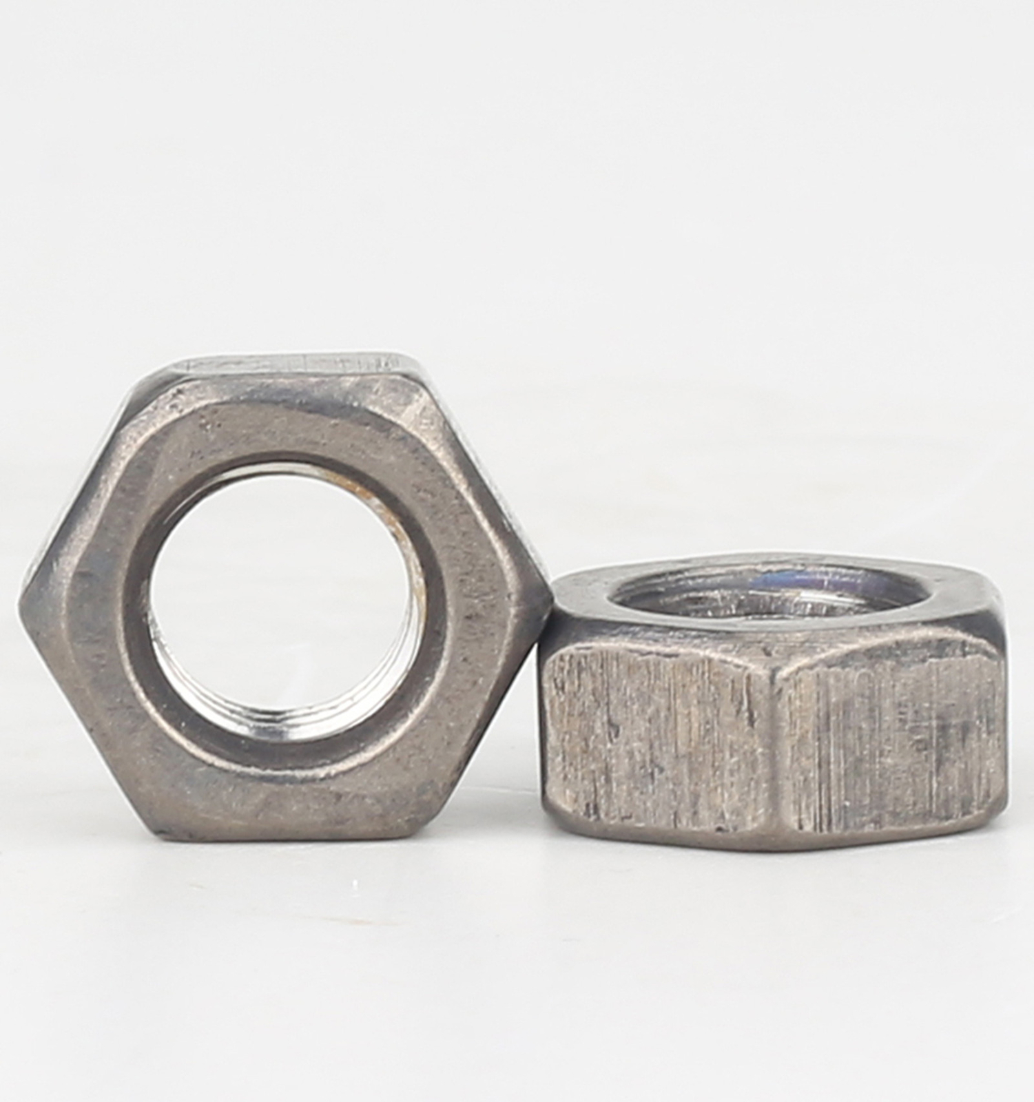 Titanium GR2 Hexagon Nut Hex Nuts M1 M1.4 M1.6 M2 M3 M4 M5 M6 M8 M10 M12 M16-M24