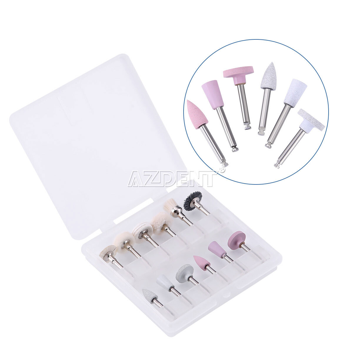 Dental Composite Polishing Kit RA 2.35MM For Composite Finishing and Polishing