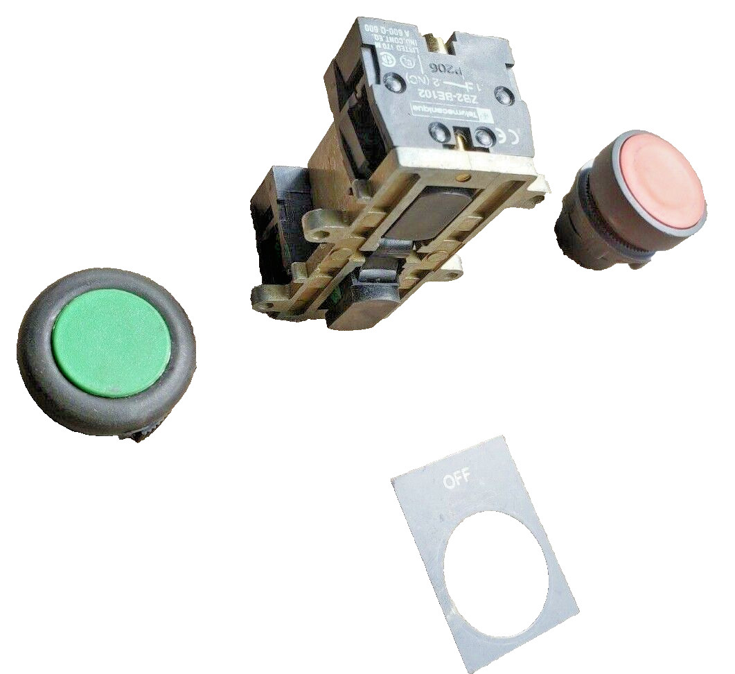 SCHNEIDER ELECTRIC ZB2-BE101 / ZB2-BE102 Push Button Retractive Switch