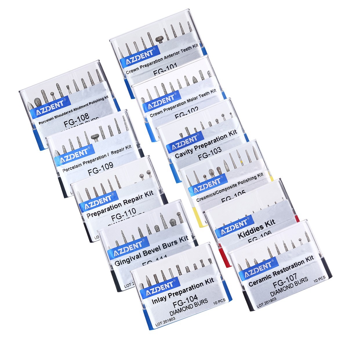 Dental LED E-generator High Speed Handpiece /FG Diamond Burs Polishing