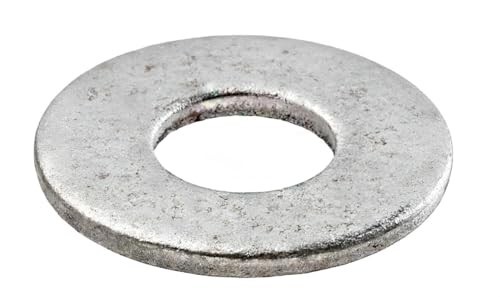 1/2″ Thick Flat Washer 100 Pack Hot Dip Galvanized Steel Industrial Grade