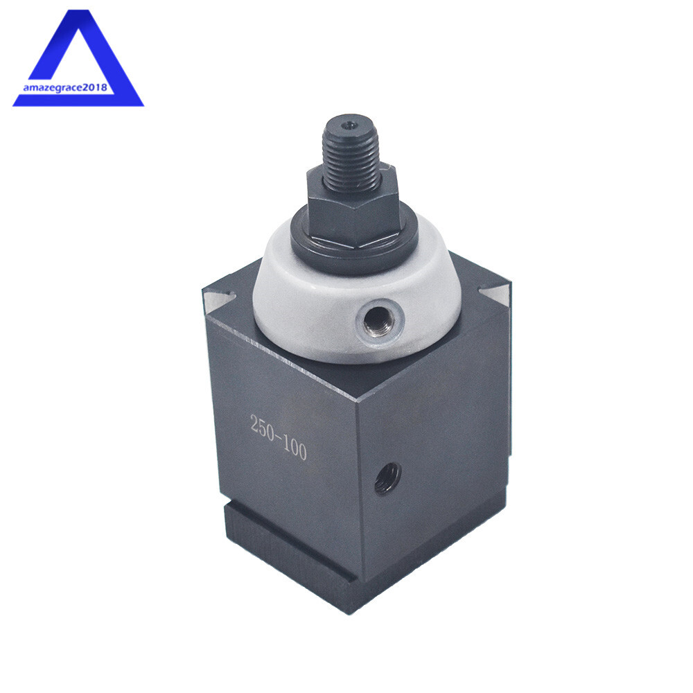 AXA 250-100 Piston Tool Post CNC Swing Lathe Quick Change Holder UP to 12″ New