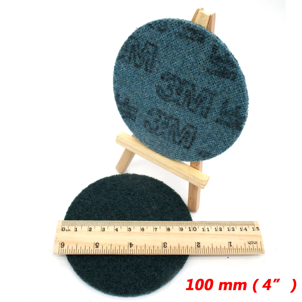 50-125mm 2/3/4/5″ Hook Loop Pads Nylon Roll Lock Sanding Discs Grit 150 240 400