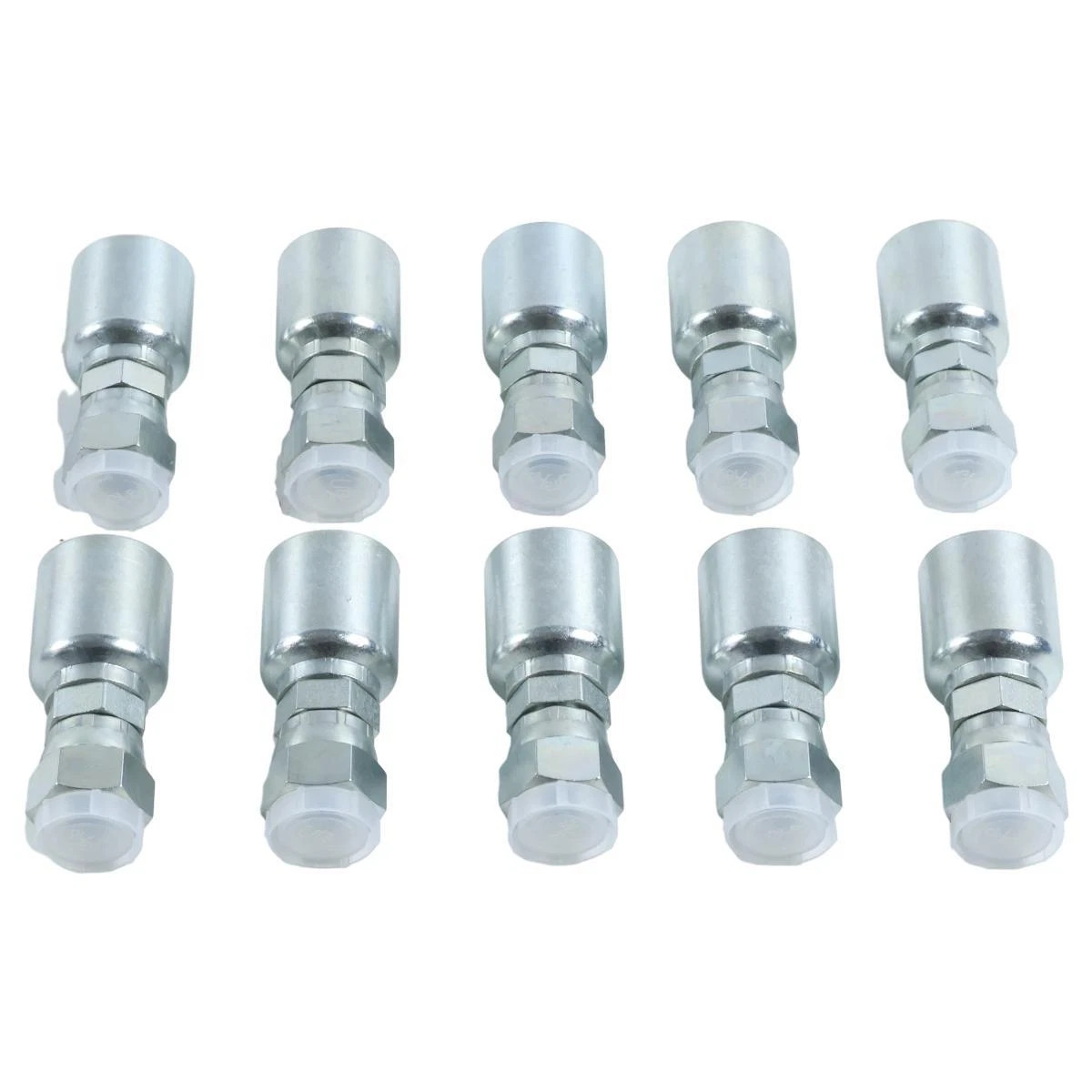 10X Hydraulic Hose Fitting 1/2″ Flat Face 1JS43 8-8 for Parker 43 Series Replace