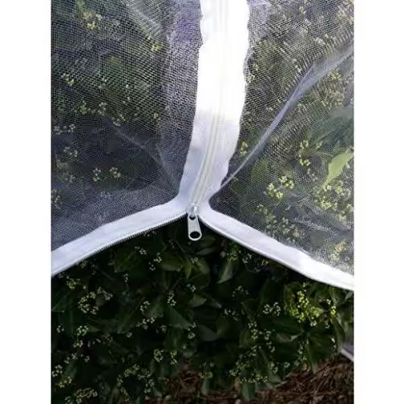 84 In. D X 72 In. H Outdoor Insect Barrier Bag with Zipper Biological Pest Contr