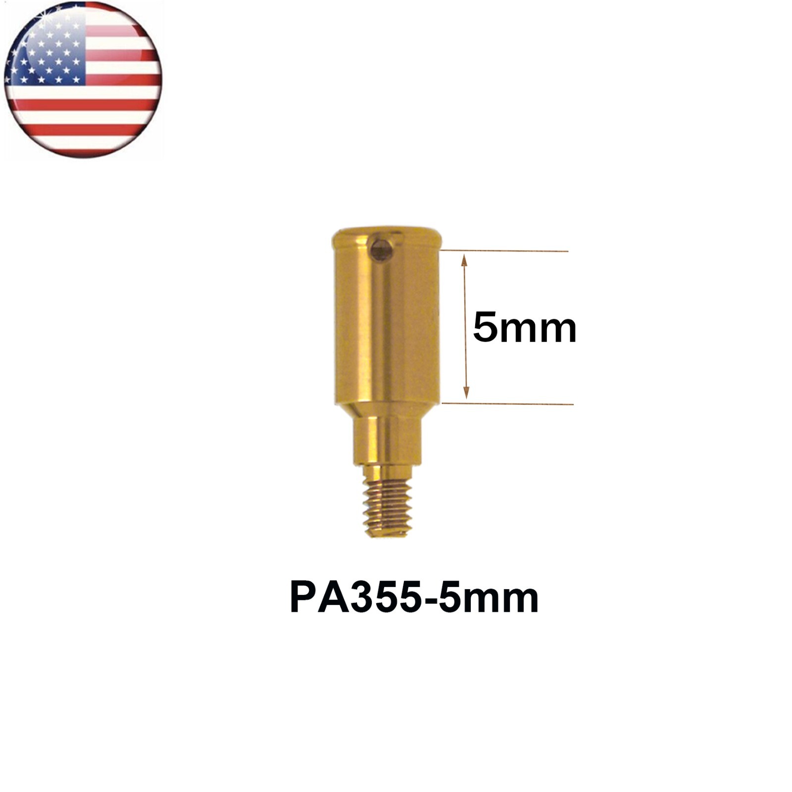 US Dental Locator Attachment Abutment for ZIMMER BEGO Screw-Vent 3.5 Platform