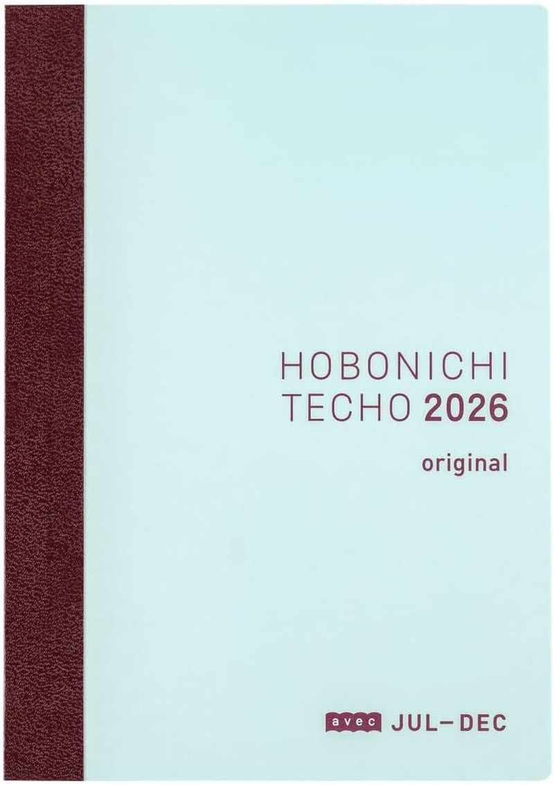 Hobonichi Techo Original Avec 2026 A6 Japanese July Start Monday Book 2