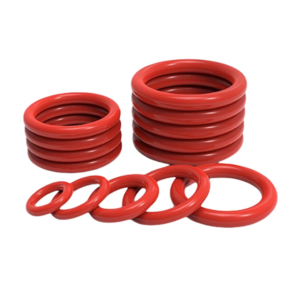 Silicone Rubber O Rings Metric Food Grade 3mm Cross Section 4mm-64mm ID O Ring