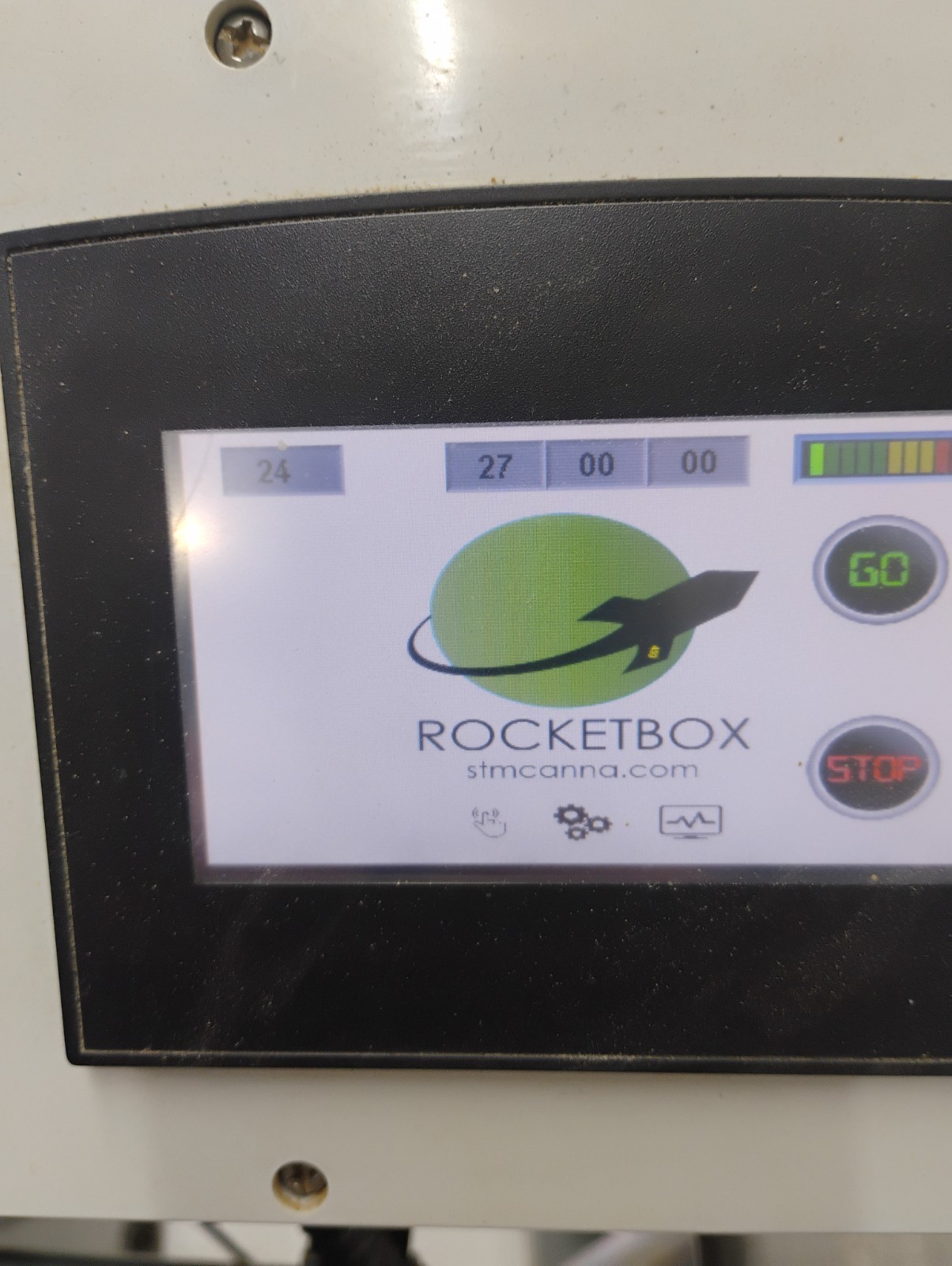 STM RB453 Industrial Control Panel RocketBox Pre-Roll Cone Used Great Cond USA