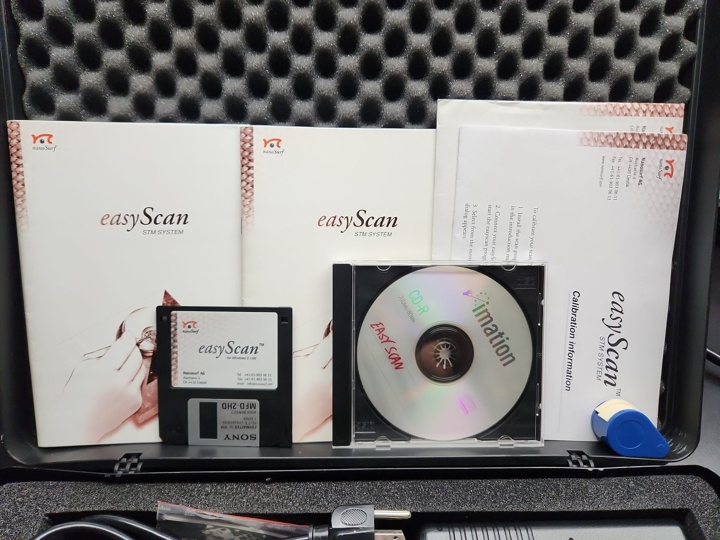 Nanosurf EASYScan STM Head Nanoeducation Scanning AG SOFTWARE CONTROL IMAGING