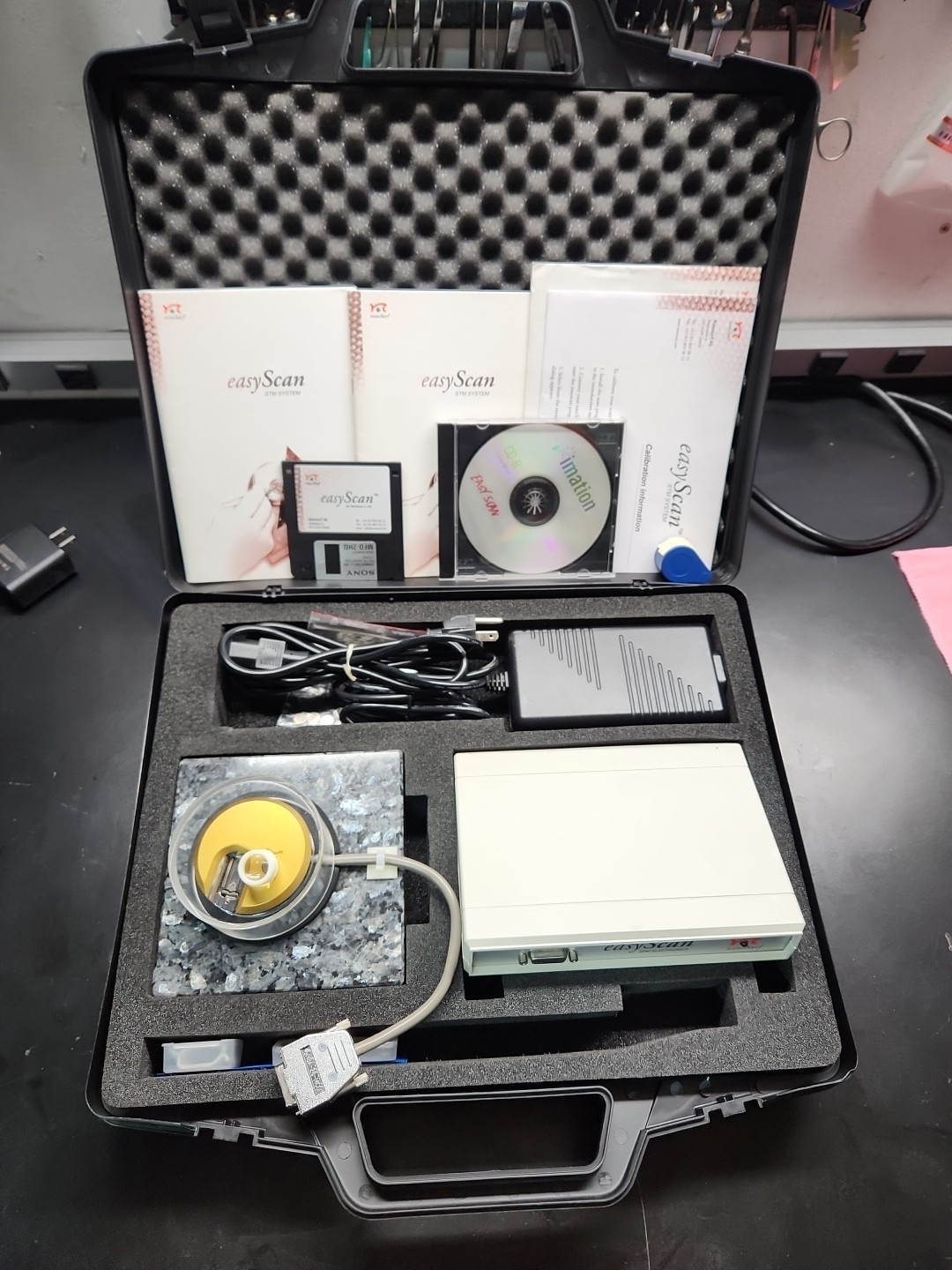 Nanosurf EASYScan STM Head Nanoeducation Scanning AG SOFTWARE CONTROL IMAGING