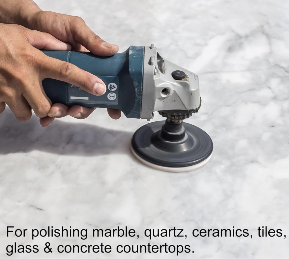 6 inch Diamond Polishing Pads Wet/Dry Granite Marble Stone Quartz Concrete 10pc