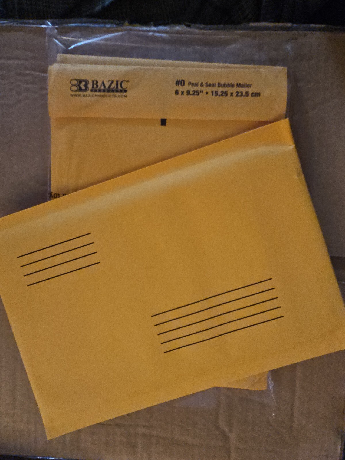 BAZIC Bubble Mailers 6″X9.25″ Self Seal Padded Cushion Envelope – FREE shipping