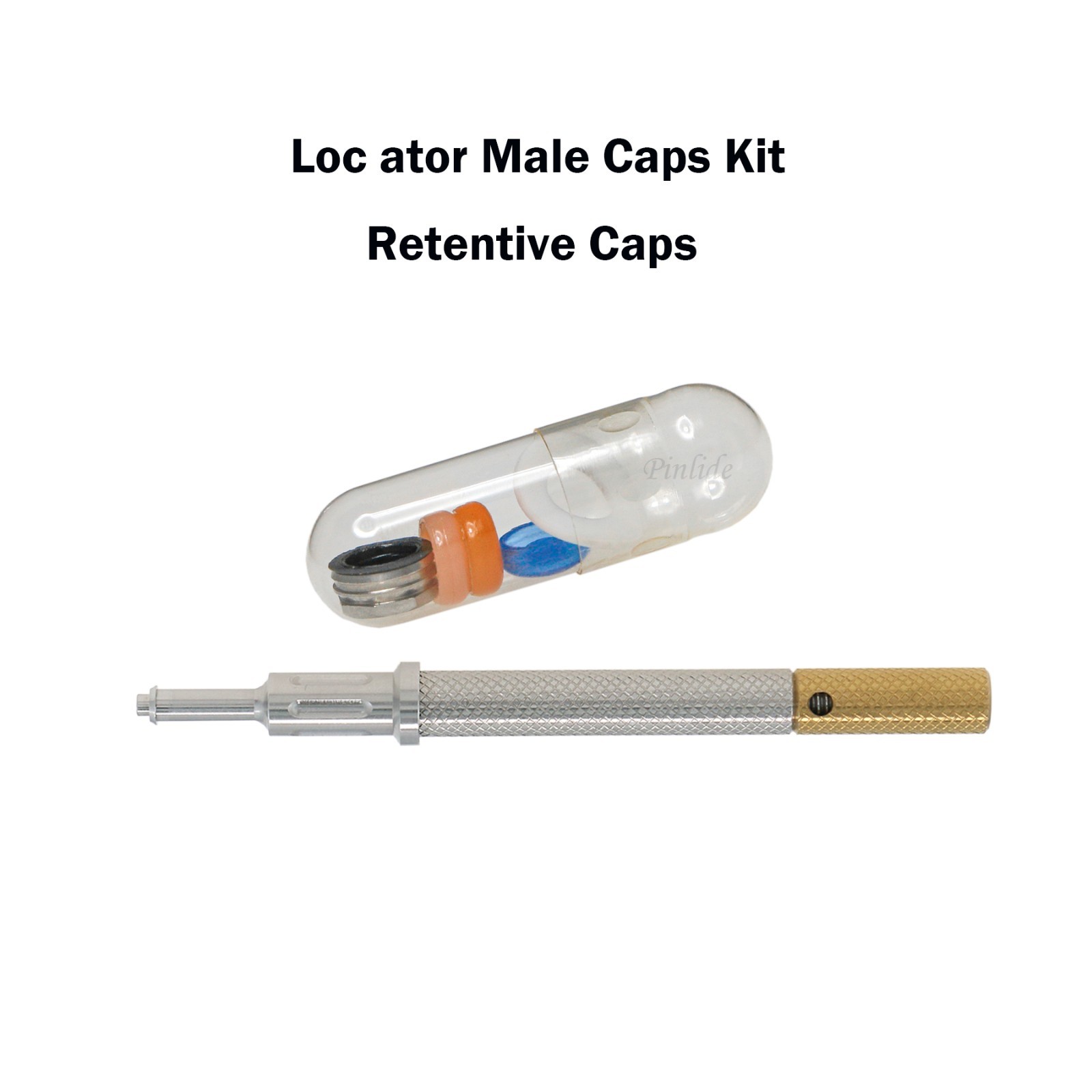 US Dental Mini Locator Overdenture Abutment Hiossen ET/Oss/DIO UF Male Cap Tool