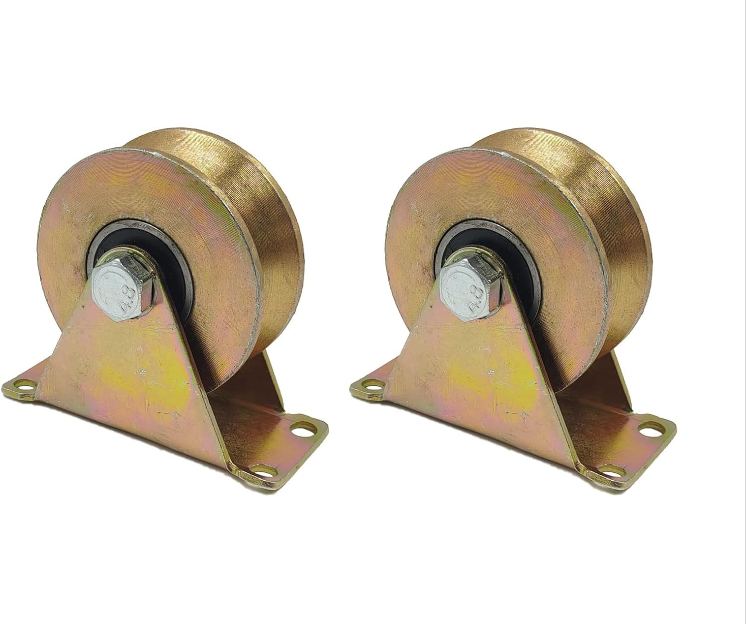 3 Inch V-Groove Wheel Heavy Duty Caster for Sliding Gates Industrial Track
