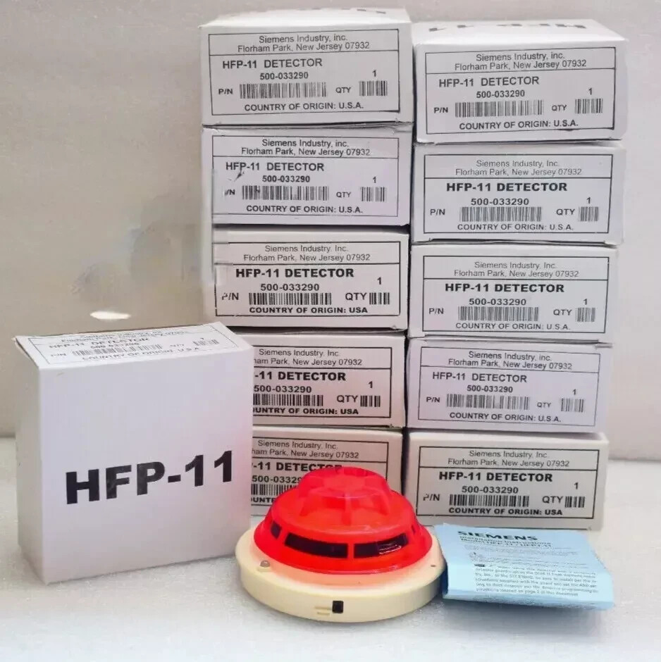 SIEMENS HFP-11 FIRE ALARM SMOKE HEAT DETECTOR – Free Express Shipping