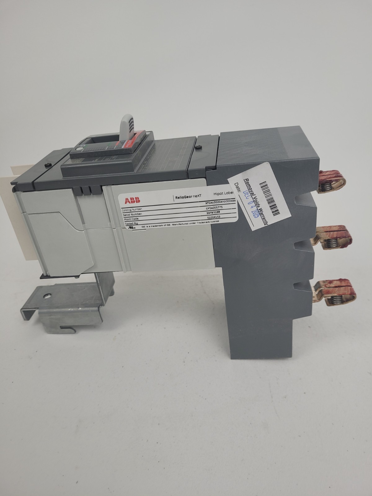 XT1NU3020AYD000XXX ABB 20A 600Y/347VAC Circuit Breaker – Next Day Option – New
