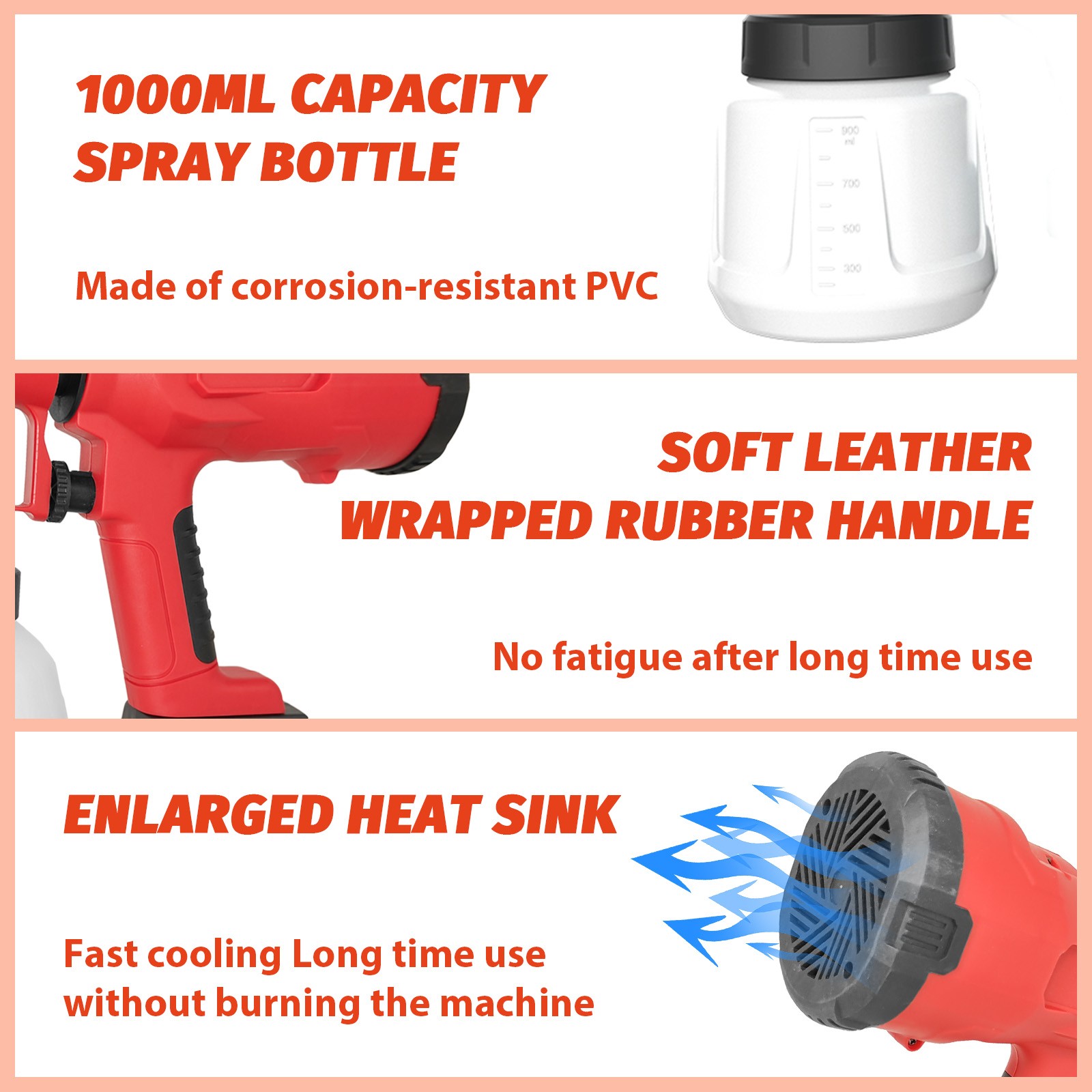 Milwaukee 18V Battery-Powered Paint Sprayer, 1000ml – Efficient and Easy to Use