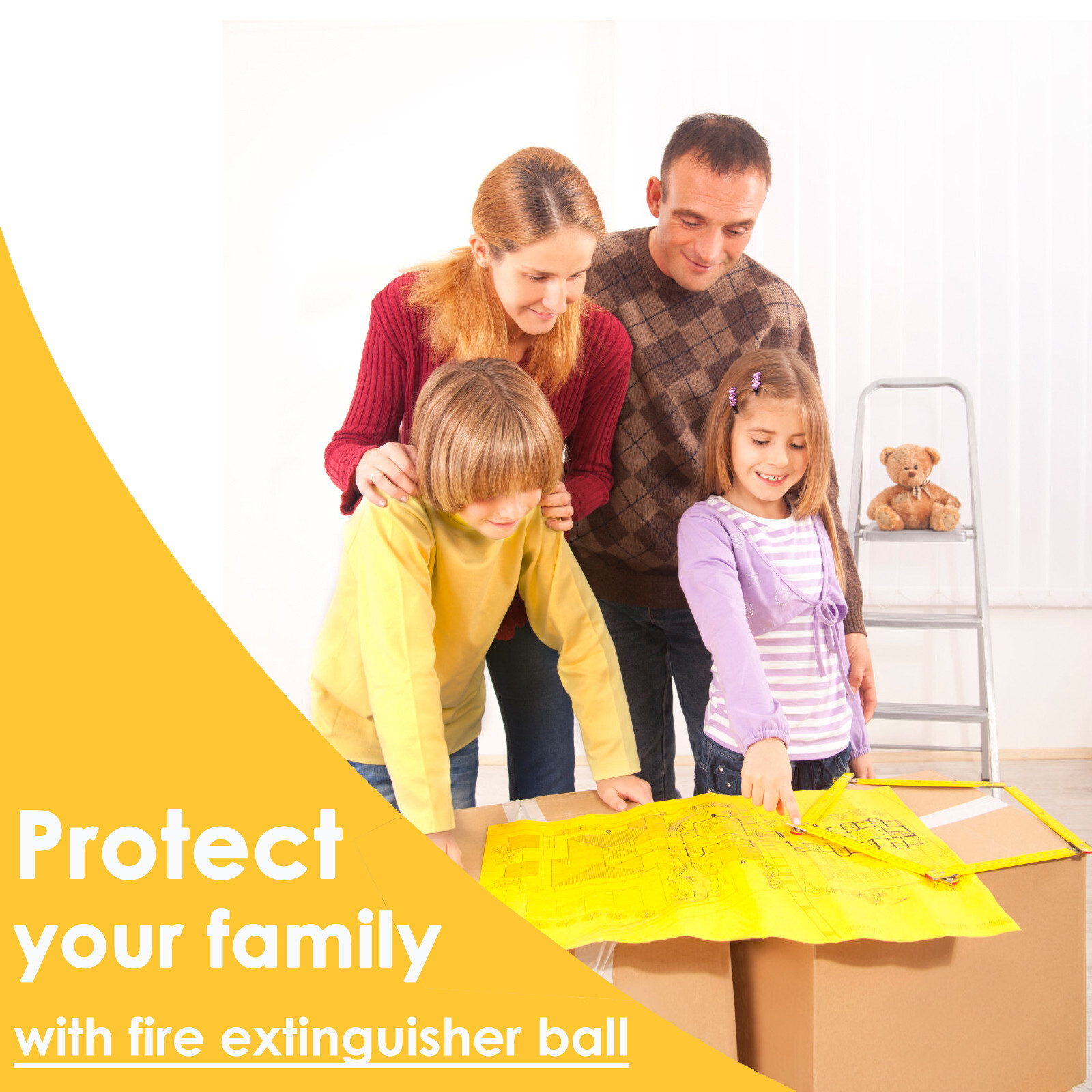 12 PACK Automatic Fire Ball Extinguisher With Bracket for ABCEF Type Fire