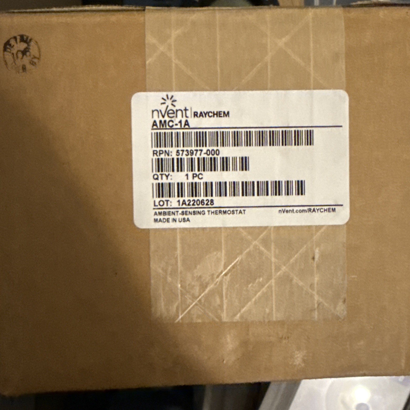 🔥 Raychem AMC-1A Ambient- Sensing Thermostat 15-140 Deg F (NEW/SEALED)