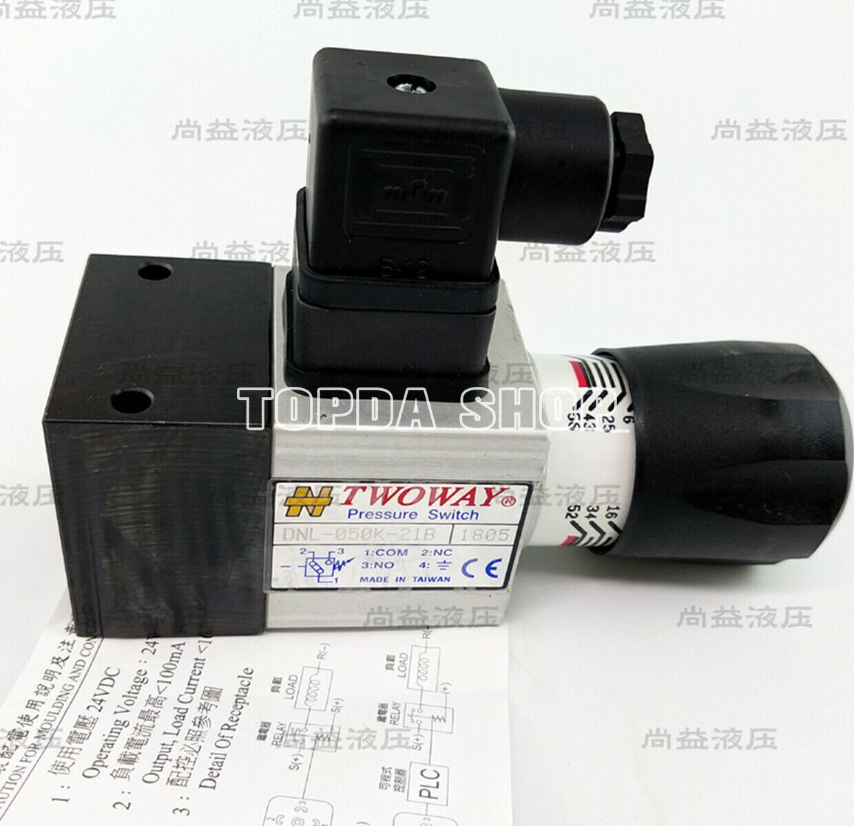 DNL-100K-21B DNL-050K-21B DNL-200-21BK DNL-280K-21B DNL-400K-21B Pressure Relay