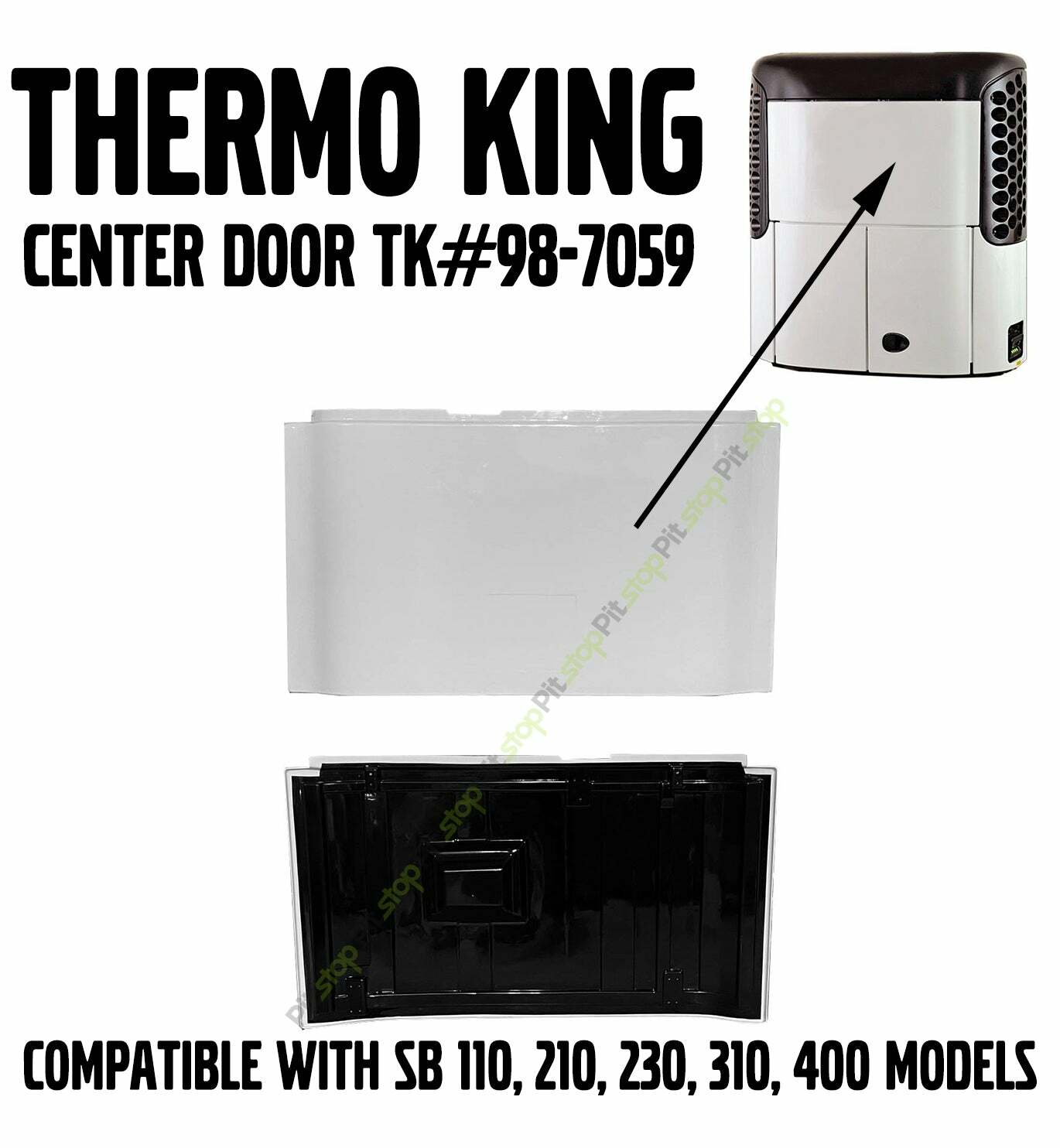 Thermo King Reefer Center Door Panel TK98-7059 SB 110 210 230 310 400 Unit
