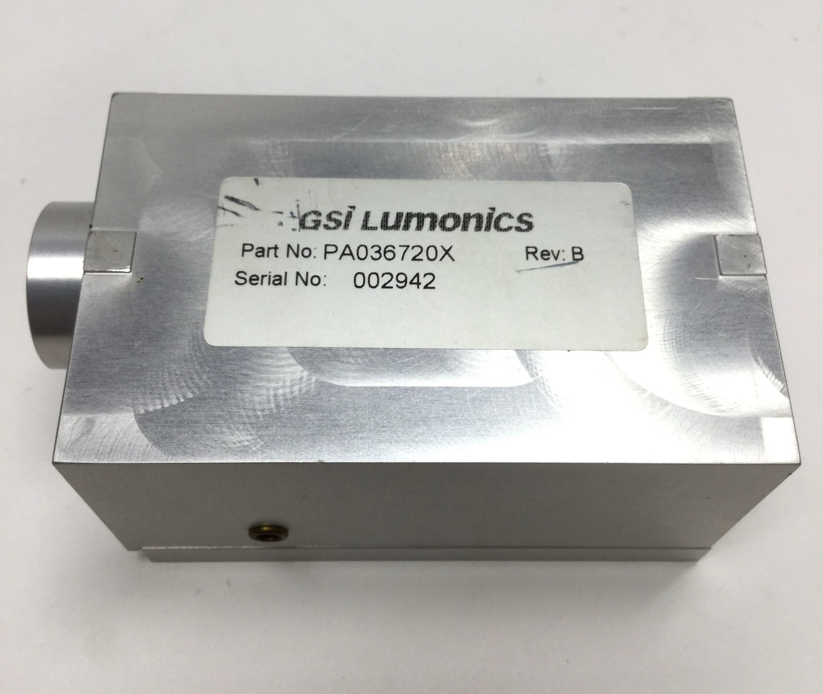 GSI Lumonics PA036720X Rev B Laser Module from JK700 Series Pulsed YAG