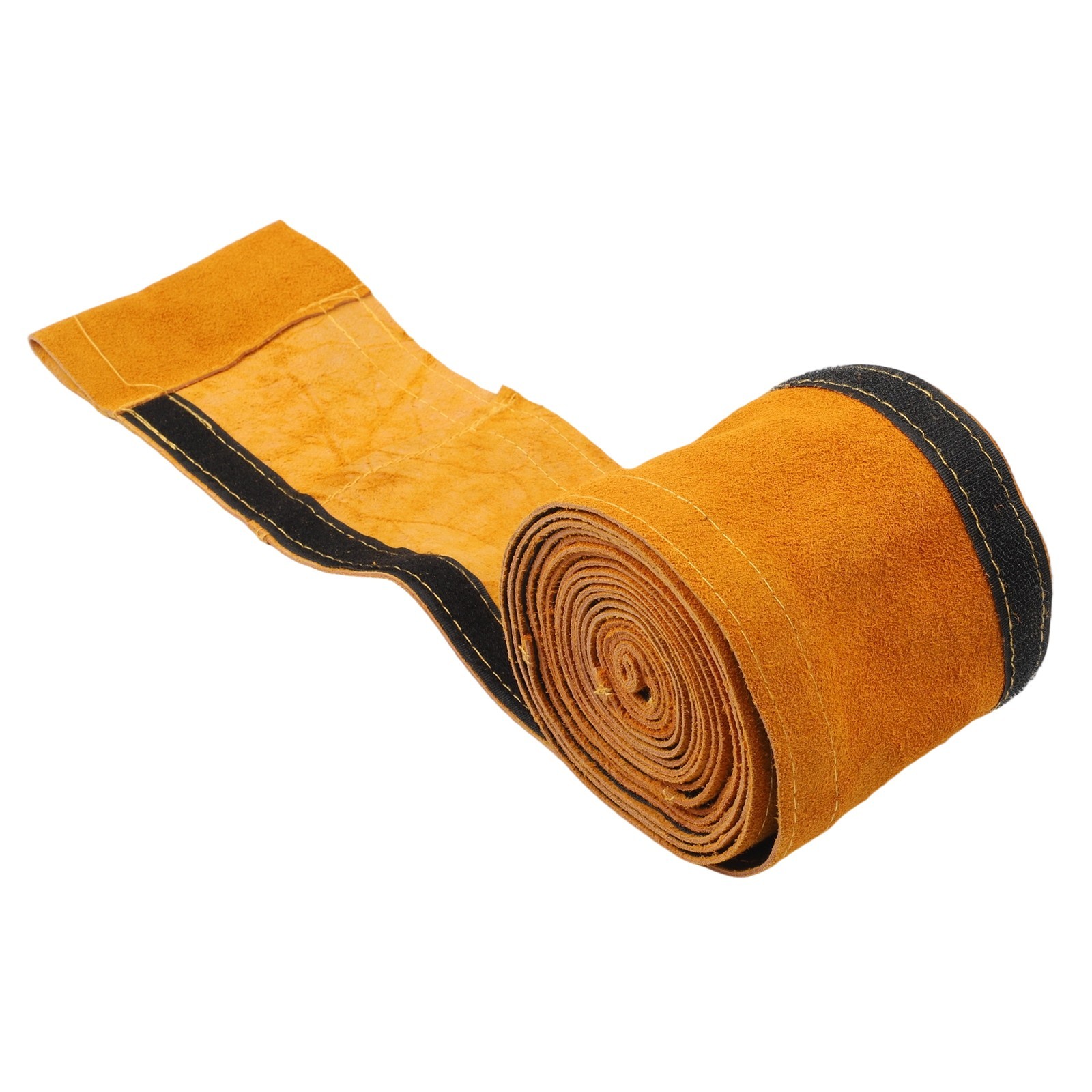 Welding Torch Cable Cover Protector Leather Sheath 15Ft Long Mig Tig Sheat