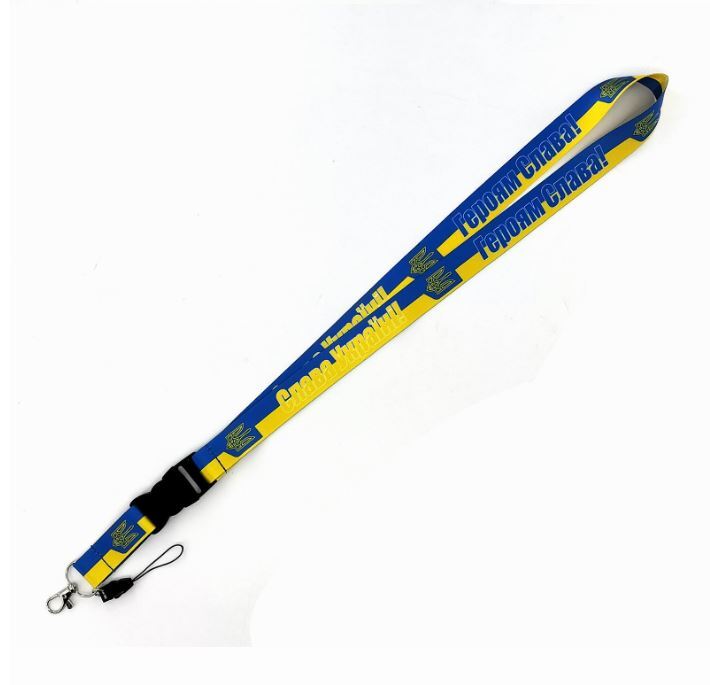 Ukraine Lanyards ID Badge Holder ID Card Pass Mobile Phone Straps Badge Key Hold