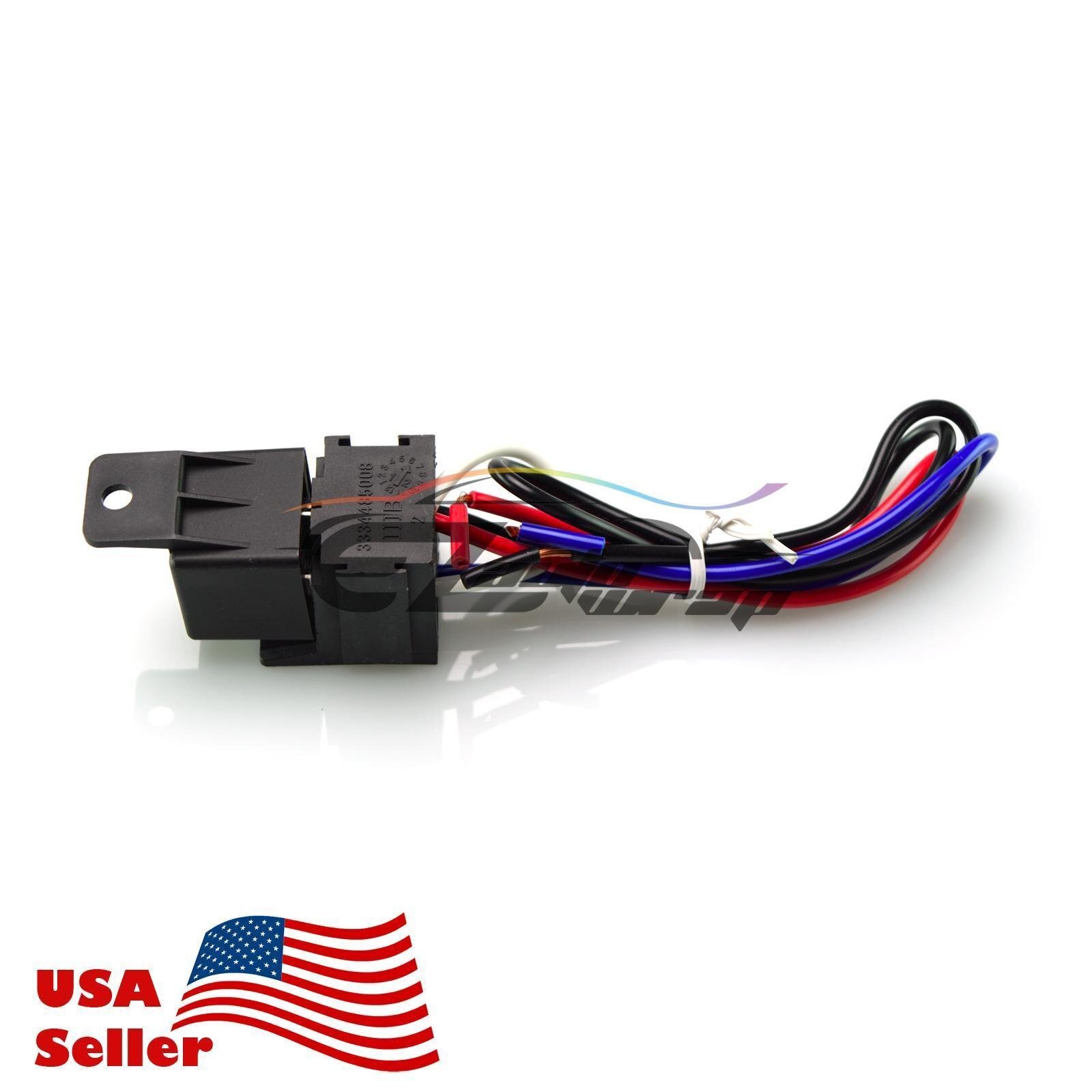 Racing 12V Ignition Switch Carbon Fiber Engine Start Push Button LED Toggle P…