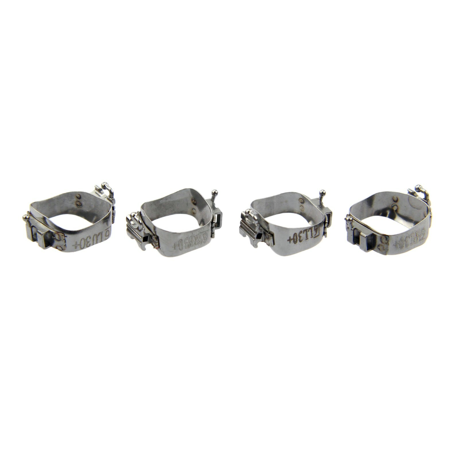 85 Sets Orthodontic Molar Band Prewelded Buccal Tube Lingual Sheath Roth MBT 3M