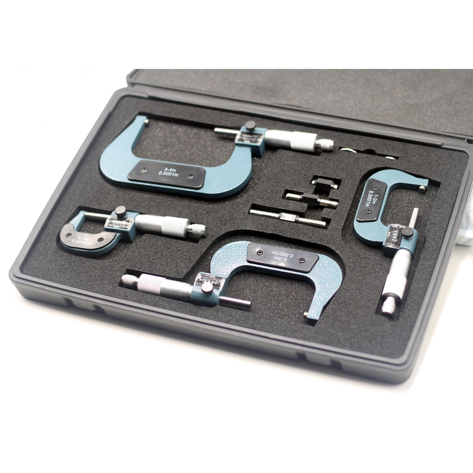 HFS(R) 0-4″ Mechanical Digit Outside Micrometer Set 4 PCS