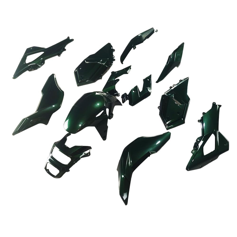 ABS Injection Mold Fairing Kit Honda Grom MSX125 2016-2020 Glossy Blackish Green