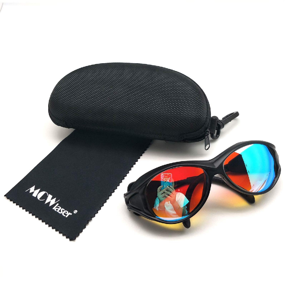 Mcwlaser 532Nm 1064Nm Laser Safety Glasses Protective Goggles Eyewear For Yag