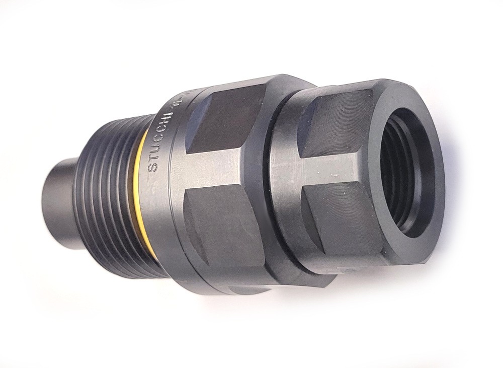 QC M.VEP17HD1SAE – Stucchi Threaded Flat Face Coupler – Male – #16 F ORB