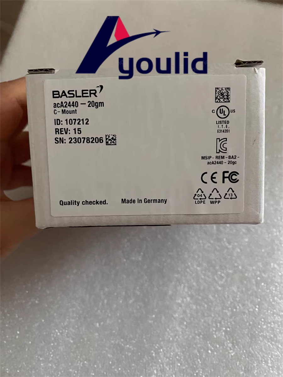 New Basler acA2440-20gm Industrial Camera acA2440-20gm DHL US Free tax