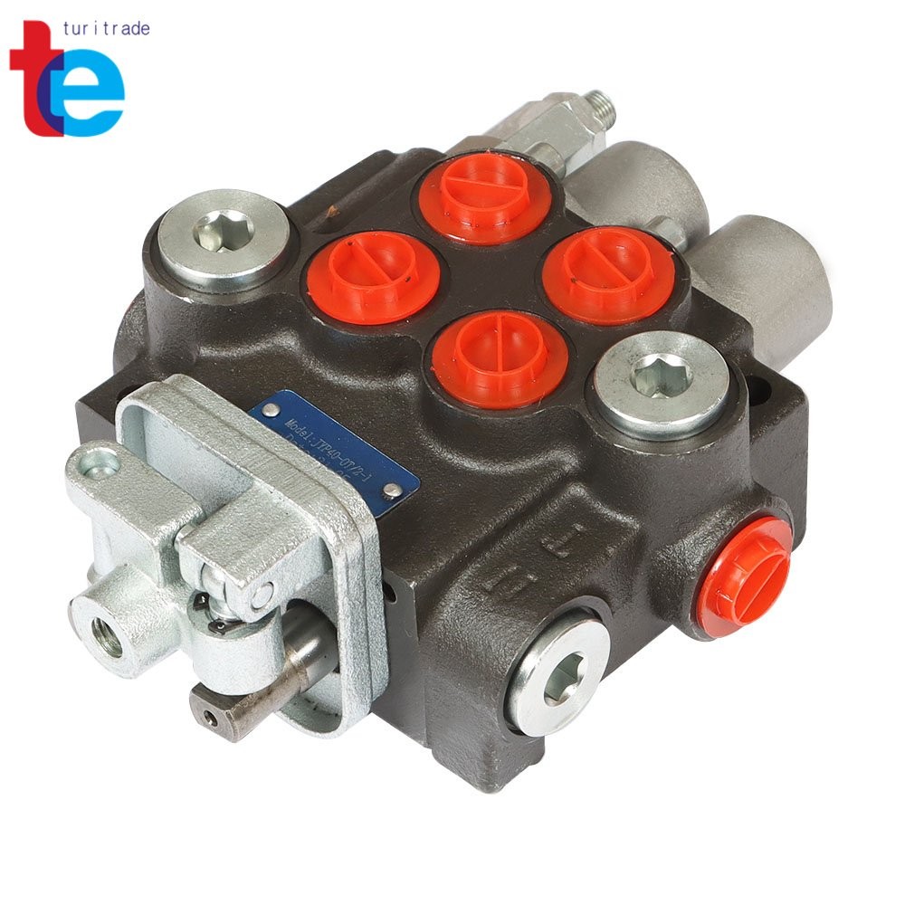 2 Spool 11GPM Hydraulic Control Valve Double Acting Tractor Loader W/Joystick