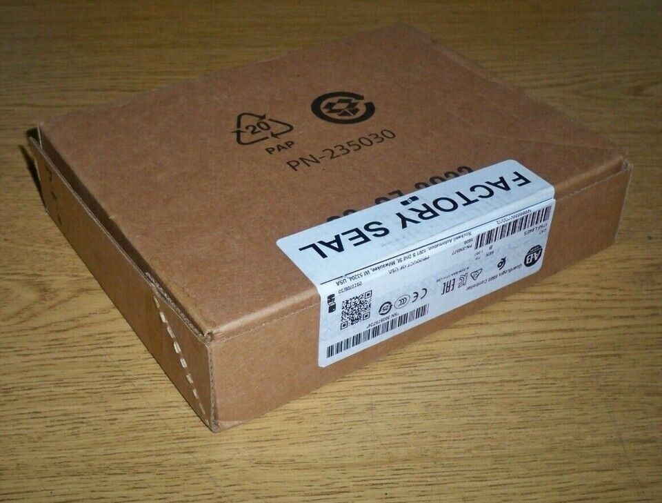New Sealed AB 1756-L84ES GuardLogix 5580 Controller 1756L84ES US Free Tax